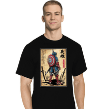 Load image into Gallery viewer, Daily_Deal_Shirts T-Shirts, Tall / Large / Black Captain Samurai