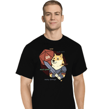 Load image into Gallery viewer, Secret_Shirts T-Shirts, Tall / Large / Black D&D Doge Meme