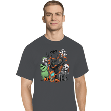Load image into Gallery viewer, Shirts T-Shirts, Tall / Large / Charcoal Nightmare Tree