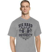 Load image into Gallery viewer, Daily_Deal_Shirts T-Shirts, Tall / Large / Sports Grey Die Hard University