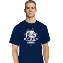 Load image into Gallery viewer, Shirts T-Shirts, Tall / Large / Navy Christmas Upgrade