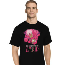 Load image into Gallery viewer, Shirts T-Shirts, Tall / Large / Black The Adventures Of Zim And Gir