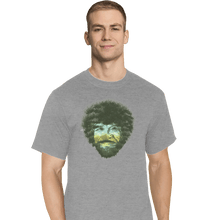 Load image into Gallery viewer, Shirts T-Shirts, Tall / Large / Sports Grey Bob Ross