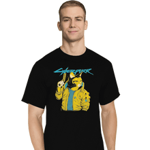 Load image into Gallery viewer, Shirts T-Shirts, Tall / Large / Black Cyberpurr