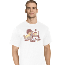 Load image into Gallery viewer, Shirts T-Shirts, Tall / Large / White Birb Ross
