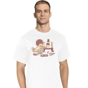 Shirts T-Shirts, Tall / Large / White Birb Ross