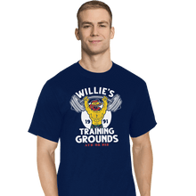 Load image into Gallery viewer, Shirts T-Shirts, Tall / Large / Navy Willie's Training Grounds