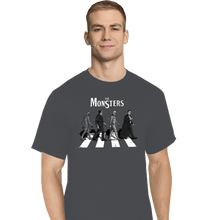 Load image into Gallery viewer, Daily_Deal_Shirts T-Shirts, Tall / Large / Charcoal The Monsters