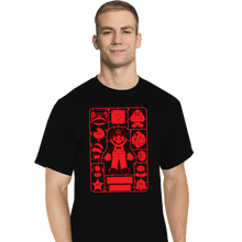 Load image into Gallery viewer, Daily_Deal_Shirts T-Shirts, Tall / Large / Black Mario Model Sprue