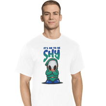 Load image into Gallery viewer, Shirts T-Shirts, Tall / Large / White Shy!