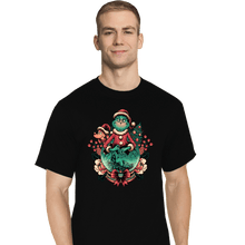 Load image into Gallery viewer, Daily_Deal_Shirts T-Shirts, Tall / Large / Black Too Grumpy For Christmas