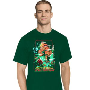 Shirts T-Shirts, Tall / Large / Charcoal The Space Huntress