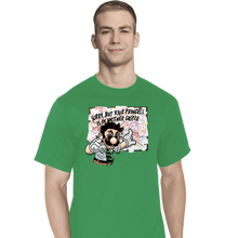 Load image into Gallery viewer, Shirts T-Shirts, Tall / Large / Sports Grey Pepe Luigi
