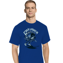 Load image into Gallery viewer, Daily_Deal_Shirts T-Shirts, Tall / Large / Royal Blue Eddie VS The Upside Down