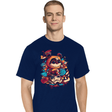 Load image into Gallery viewer, Secret_Shirts T-Shirts, Tall / Large / Navy Snack Time!!