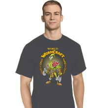 Load image into Gallery viewer, Secret_Shirts T-Shirts, Tall / Large / Charcoal World of Wormcraft