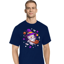 Load image into Gallery viewer, Shirts T-Shirts, Tall / Large / Navy Moogle Witch