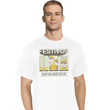 Load image into Gallery viewer, Shirts T-Shirts, Tall / Large / White Festivus