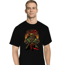 Load image into Gallery viewer, Secret_Shirts T-Shirts, Tall / Large / Black TMNT Raph