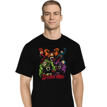 Load image into Gallery viewer, Secret_Shirts T-Shirts, Tall / Large / Black Morgue Stars Sale