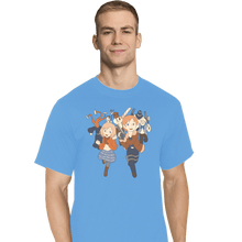 Load image into Gallery viewer, Daily_Deal_Shirts T-Shirts, Tall / Large / Royal Blue Chibi Village