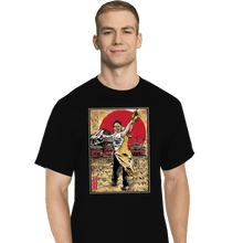 Load image into Gallery viewer, Daily_Deal_Shirts T-Shirts, Tall / Large / Black Leatherface In Japan