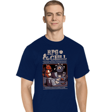 Load image into Gallery viewer, Secret_Shirts T-Shirts, Tall / Large / Navy RPG And Chill
