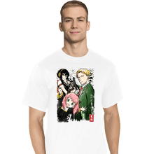 Load image into Gallery viewer, Daily_Deal_Shirts T-Shirts, Tall / Large / White Forger Family Watercolor