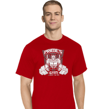 Load image into Gallery viewer, Shirts T-Shirts, Tall / Large / Red Prime's Gym