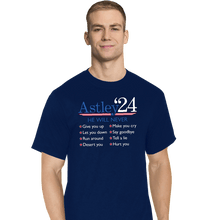 Load image into Gallery viewer, Daily_Deal_Shirts T-Shirts, Tall / Large / Navy Astley '24