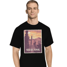 Load image into Gallery viewer, Shirts T-Shirts, Tall / Large / Black The Future Of Moisture Farming