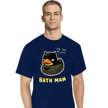 Load image into Gallery viewer, Secret_Shirts T-Shirts, Tall / Large / Navy The Bath Man