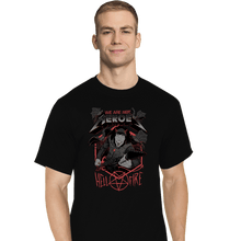 Load image into Gallery viewer, Daily_Deal_Shirts T-Shirts, Tall / Large / Black The Hero Of Hawkins