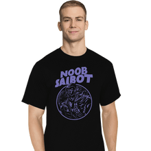 Load image into Gallery viewer, Shirts T-Shirts, Tall / Large / Black Noob Star