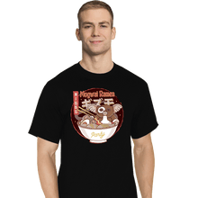 Load image into Gallery viewer, Shirts T-Shirts, Tall / Large / Black Mogwai Night Ramen