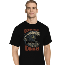 Load image into Gallery viewer, Secret_Shirts T-Shirts, Tall / Large / Black Good Vibes Only