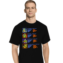 Load image into Gallery viewer, Secret_Shirts T-Shirts, Tall / Large / Black TMNT Profiles