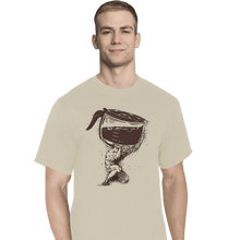 Load image into Gallery viewer, Daily_Deal_Shirts T-Shirts, Tall / Large / White Coffee Atlas