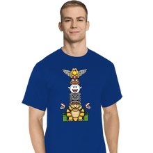 Load image into Gallery viewer, Secret_Shirts T-Shirts, Tall / Large / Royal Blue Totem Of Terror