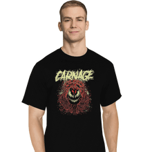 Load image into Gallery viewer, Shirts T-Shirts, Tall / Large / Black Carnage Red
