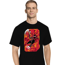 Load image into Gallery viewer, Secret_Shirts T-Shirts, Tall / Large / Black Miles Verse