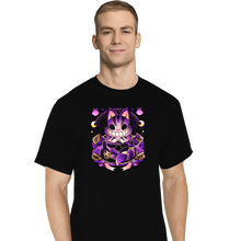 Load image into Gallery viewer, Daily_Deal_Shirts T-Shirts, Tall / Large / Black Cheshire Mug
