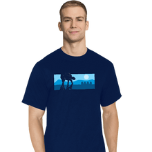 Load image into Gallery viewer, Secret_Shirts T-Shirts, Tall / Large / Navy Snowy Invasion