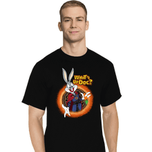 Load image into Gallery viewer, Daily_Deal_Shirts T-Shirts, Tall / Large / Black Doctor Bunny Looneyverse