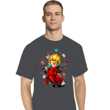 Load image into Gallery viewer, Daily_Deal_Shirts T-Shirts, Tall / Large / Charcoal King Of Donuts