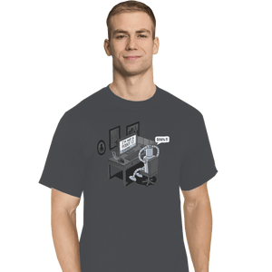 Shirts T-Shirts, Tall / Large / Charcoal Robot Problems