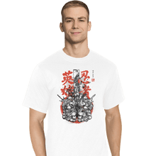 Load image into Gallery viewer, Shirts T-Shirts, Tall / Large / White Half-Shell Ninjas