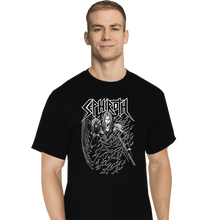 Load image into Gallery viewer, Shirts T-Shirts, Tall / Large / Black Fantasy Angel