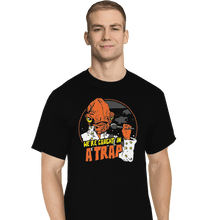 Load image into Gallery viewer, Shirts T-Shirts, Tall / Large / Black Caught In A Trap