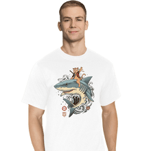 Load image into Gallery viewer, Daily_Deal_Shirts T-Shirts, Tall / Large / White Shark Catana